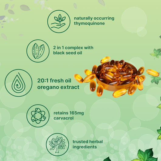 Oil of Oregano with Black Seed Oil 2.0