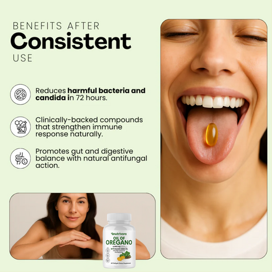 Oil of Oregano with Black Seed Oil Softgels