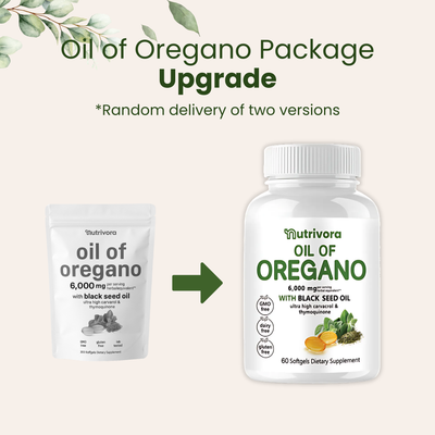 Oil of Oregano with Black Seed Oil Softgels
